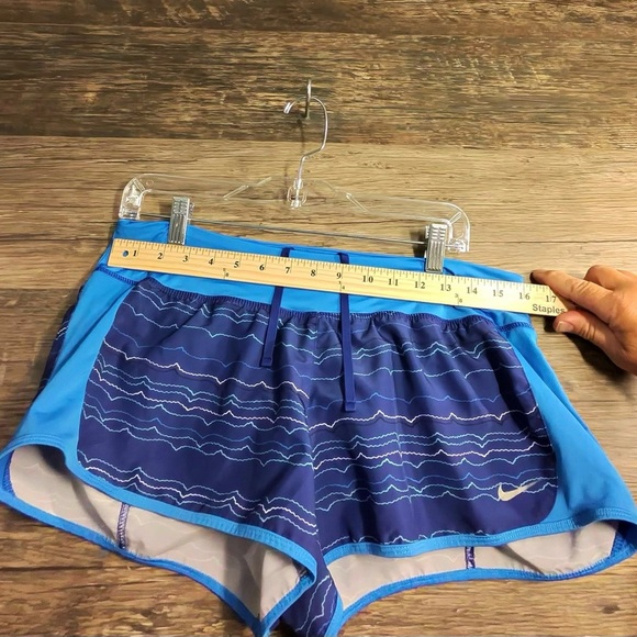Nike Dri Fit Blue Athletic Running Shorts - Picture 3 of 7
